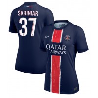 Paris Saint-Germain Milan Skriniar #37 Replica Home Shirt Ladies 2024-25 Short Sleeve